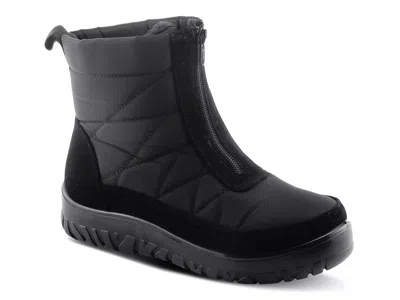 Flexus By Spring Step Lake Effect Snow Boot In Black