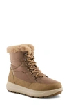Flexus By Spring Step Laroui Waterproof Winter Boot In Brown