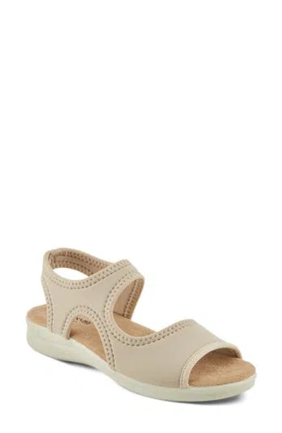 Flexus By Spring Step Marya Sandal In Neutral