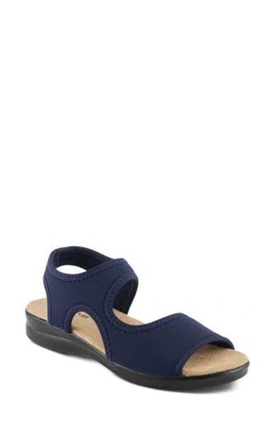 Flexus By Spring Step Marya Sandal In Blue
