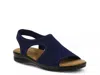 Flexus By Spring Step Nyaman Flat Sandal In Blue