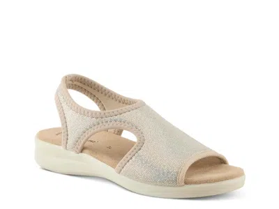 Flexus By Spring Step Nyaman Sandal In Neutral