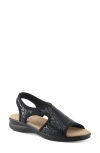 Flexus By Spring Step Nyaman Slingback Sandal In Black