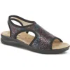 Flexus By Spring Step Nyaman Slingback Sandal In Black Multi