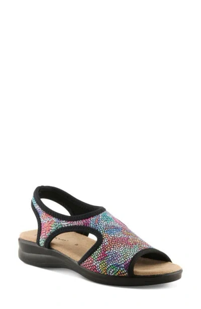 Flexus By Spring Step Nyaman Slingback Sandal In Multi