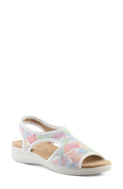 Flexus By Spring Step Nyaman Slingback Sandal In Multi
