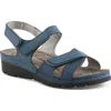 Flexus By Spring Step Orwell Sandal In Blue