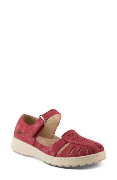 Flexus By Spring Step Otero Sandal In Red