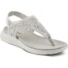 Flexus By Spring Step Springall Slingback Platform Sandal In Light Grey