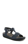 Flexus By Spring Step Steve Sandal In Navy
