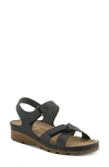 Flexus By Spring Step Strappy Sandal In Black