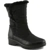 Flexus By Spring Step Tacey Waterproof Winter Boot In Black