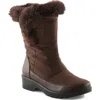 Flexus By Spring Step Tacey Waterproof Winter Boot In Brown