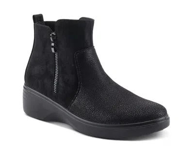 Flexus By Spring Step Yancey Bootie In Black