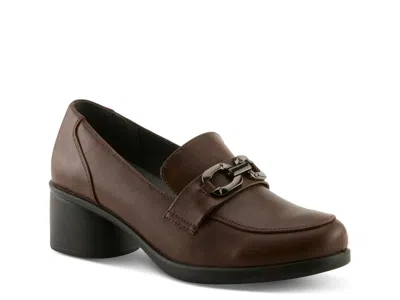 Flexus Calderoni Loafer In Dark Brown