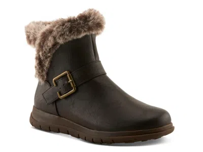 Flexus Camdria Bootie In Dark Brown