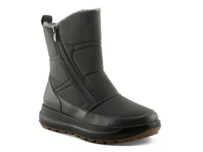Flexus Cariselle Waterproof Bootie In Charcoal