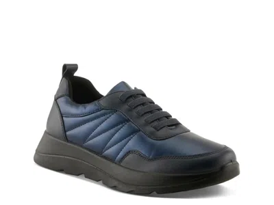 Flexus Clariona Slipon Sneaker In Navy