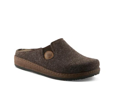 Flexus Cozily Slipper In Brown