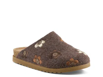 Flexus Cutesy Slipper In Brown