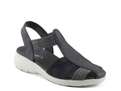 Flexus Damari Sandal In Black