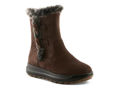 Flexus Galoshe Bootie In Brown