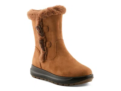 Flexus Galoshe Bootie In Brown