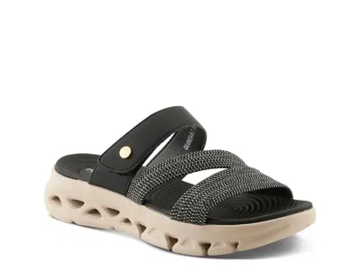 Flexus Galvanesa Wedge Sandal In Multi