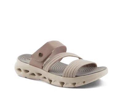 Flexus Galvanesa Wedge Sandal In Pink