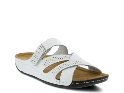 Flexus Karl Seasonal Sandal In White