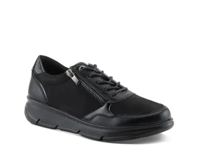 Flexus Lacona Sneaker In Black