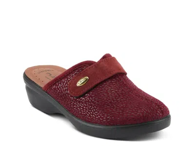 Flexus Merula Clog In Red