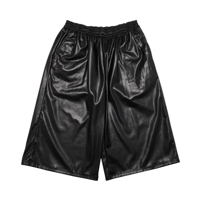 Pre-owned Flight Club Baggy Long Short In Black