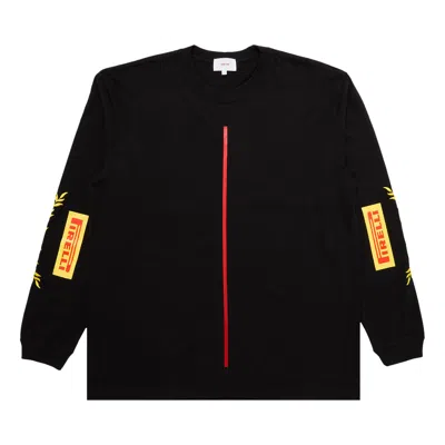 Pre-owned Flight Club Pirelli X  Long Sleeve Tee In Black