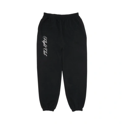 Pre-owned Flight Club Script Sweatpants 'black'