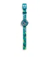 Flik Flak Camo Friends Watch In Green