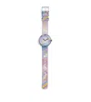 Flik Flak Cuddly Unicorn Watch In Purple