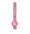 Flik Flak Loop Watch In Pink
