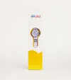 Flik Flak Shining Turtle Watch In Purple
