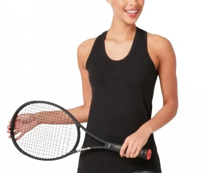 Flint Park Volley Tank Top In Black