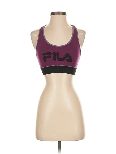 Pre-owned Flip Sports Bra In Purple