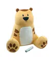 Flipo Animates Doodle Glow-in-the-dark Plush Bear In Brown