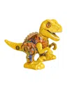 Flipo Constructosaur Dinosaur Motorized Diy Playset In Yellow