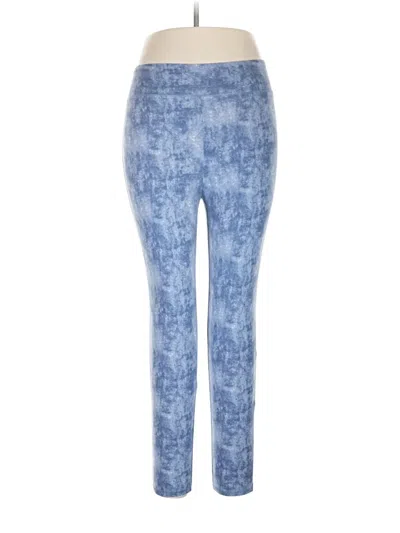 Pre-owned Flirtitude Active Pants In Blue