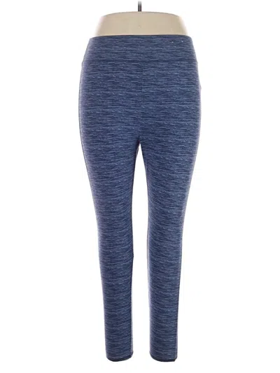 Pre-owned Flirtitude Active Pants In Blue