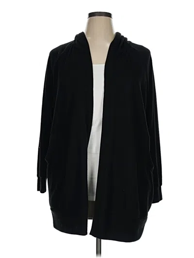 Pre-owned Flirtitude Cardigan Sweater In Black