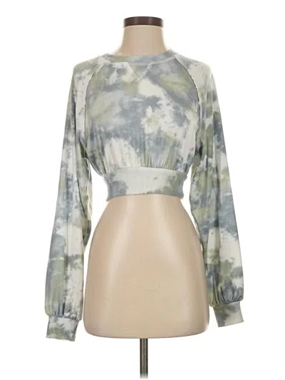Pre-owned Flirtitude Cardigan Sweater In Green