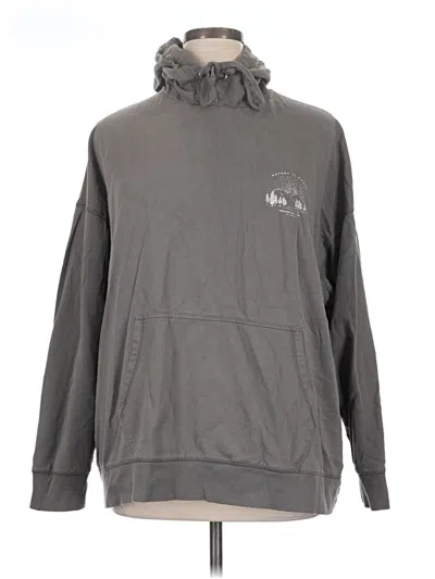 Pre-owned Flirtitude Pullover Hoodie In Gray