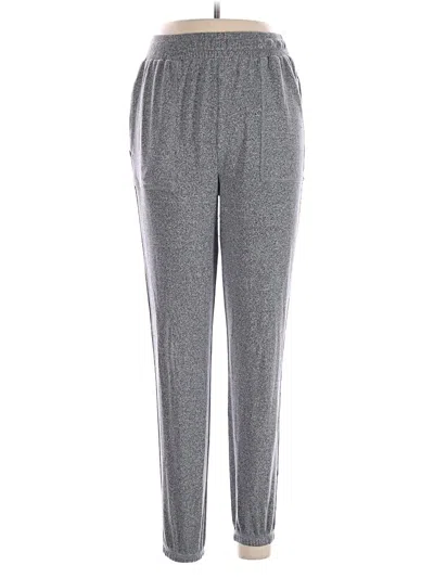 Pre-owned Flirtitude Track Pants In Gray