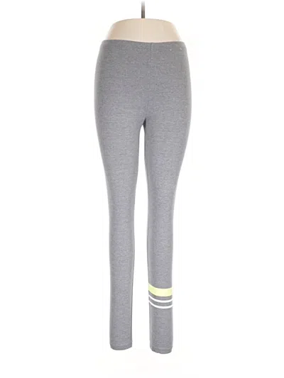Pre-owned Flirtitude Yoga Pants In Gray